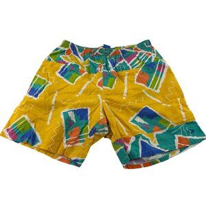 OP Ocean Pacific Vintage Men's sz Large Swim Shorts lined 1980s
